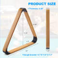 Wooden Billiard Ball Rack Solid Triangle Rack Pool Ball Racks Triangle Billiard Ball Racks Billiards Triangle Rack. 