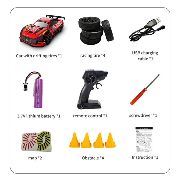 2.4GHz%201/20%20Remote%20Control%20Drift%20Car%20Remote%20Control%20Race%20Car%20with%20Colorful%20LED%20Light-red-2%20-%20Image%203