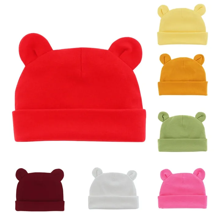 Soft%20Newborn%20Hat%20Baby%20Beanie%20Cotton%20Infant%20Bonnet%20Baby%20Cap%20for%20Girls%20Boys%20Kids%20Hats%20Newborn%20Photography%20Props%20Accessories%200-12MHeadbands%20-%20Image%203