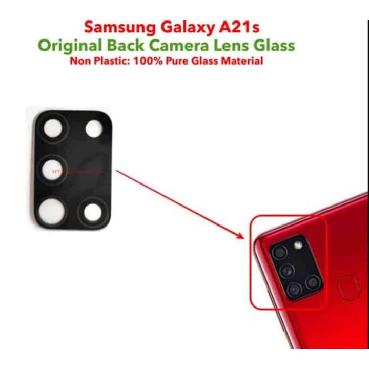 for SAMSUNG Galaxy A21s Camera Main Glass Replacement Glass Slide