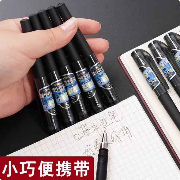 Portable%20Pocket%20Pen%20Short%20Portable%20Business%20Sign%20Pen%20Black%20Short%20Mini%20Gel%20Pen%20-%20Image%204