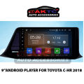 ANDROID PLAYER FOR TOYOTA C HR CAR PLAYER FOR CHR, CAR ANDROID PLAYER.