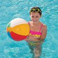 Intex Recreation Colorful Glossy Panel Inflatable Beach Pool Ball 59020. 