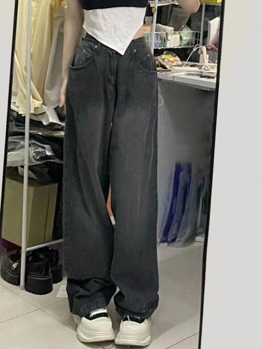 Large%20Size%20Straight%20Jeans%20for%20Fat%20Girls%20Spring%20and%20Autumn%20New%20American%20StylevibeFenggao%20Street%20Slimming%20and%20Wide%20Leg%20Mop%20Pants%20-%20Image%206
