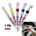 White Colour Waterproof Permanent Pen Car Tyre Tire Tread CD Paint Markers Graffiti Oily Marker Pen For Car Tyre Tread CD Metal Wood Wall.