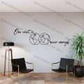 Discount Small Size Wall Sticker North and South Earth Travel Agency Window Home Office Decoration Vinyl Decal T3. 