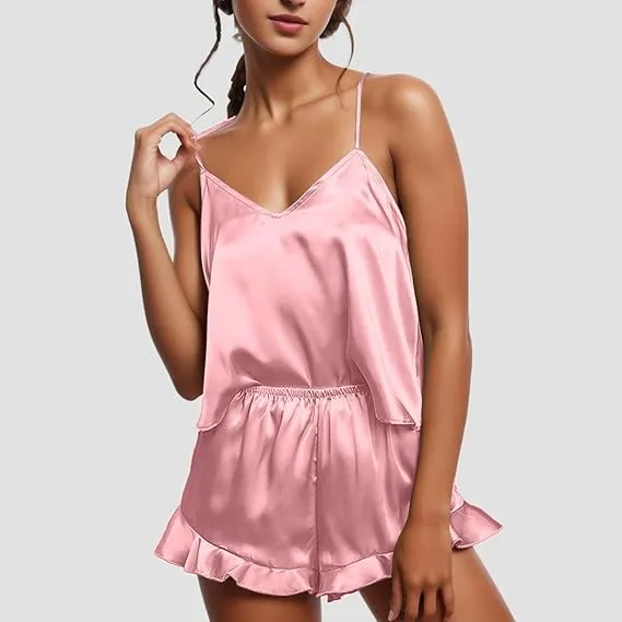 Chic%20Silk%20Pajama%20Set:%20Women's%20Camisole%20and%20Pants%20-%20Image%206