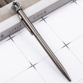 1Piece Lytwtw's Crystal Shiny Metal Crown Ballpoint Pen Interesting Ball Ballpoint Pen School Stationery School Office Supplies.