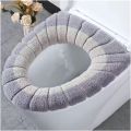 New Toilet Seat Cover Comfortable Warm Washable Bathroom Toilet Covers. 