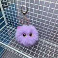 Cute Plush Keychain Cartoon Cat Toy Pendant Keyring For Women Bag Ornament Car Key Chain Lovely Girls Gifts Accessories.