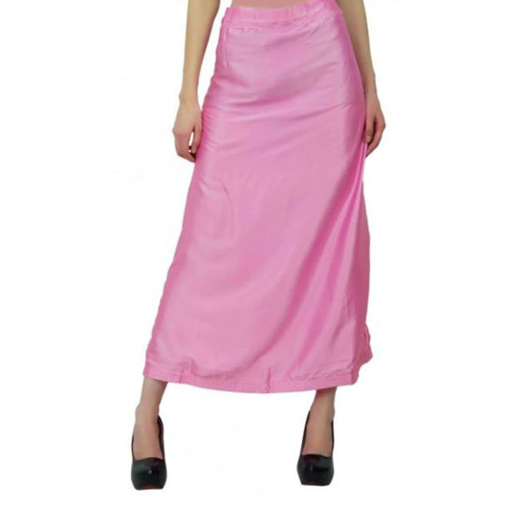 Satin Silk Saree Petticoat For Women- Avant-garde Preferble - Low Hassle and Maintanance