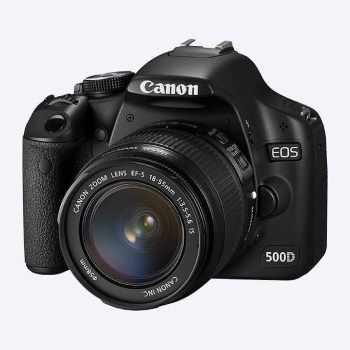 Canon 500D DLSR camera With Kit Lens 18 55