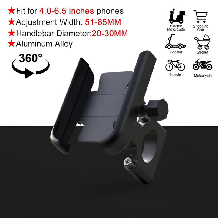 Metal%20Bike%20Mobile%20Holder%20For%20mobile%20phone%20bracket%20motorcycle%20bicycle%20takeaway%20rider%20-Black%20Easy%20to%20Use%20and%20Maintain%20C1%20-%20Image%206