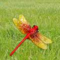 Mini Dragonfly Figurines Model Educational Toy Desktop Ornaments Cake Toppers Collection Birthday Gift Simulation Miniature Animal Toys.