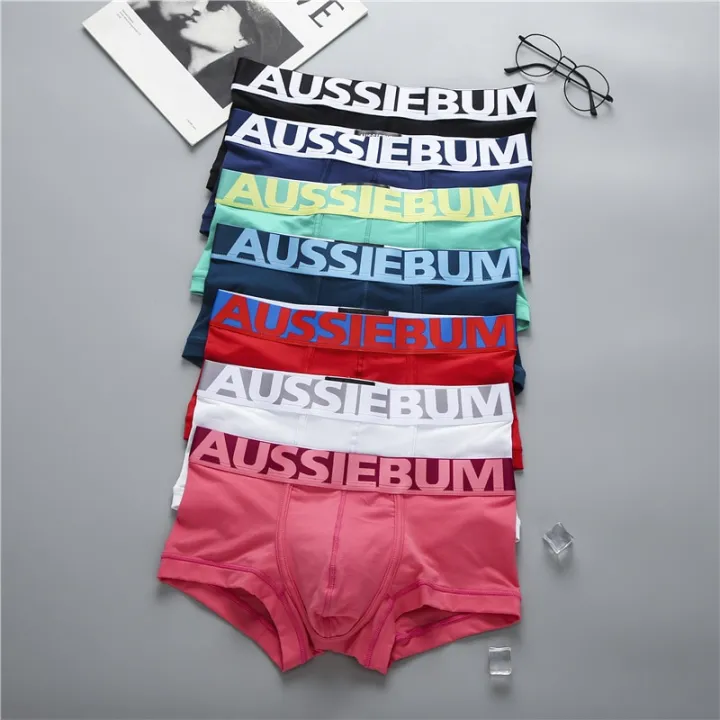 aussiebum%20Men's%20cotton%20underwear%20letter%20jockstrap%20swimwear%20men%20Low-waisted,%20sexy,%20breathable%20and%20sweat-absorbing%20youth%20boxers%20-%20Image%202