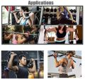 New 1 Pair Weight Lifting Training Gloves Women Men Fitness Sports Body Building Gymnastics Grips Gym Hand Palm Protector Gloves.