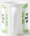 Customize Happy Anniversary White Ceramic Mug With Your Photo To Gift Your Loving One.