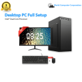 Intel Dual Core Desktop Computer Full Setup | Customizable 4-8GB RAM, 120GB SSD, 500GB-1TB HDD & Monitor | Affordable Budget Office & Gaming PC Windows 10 Pro 2025.