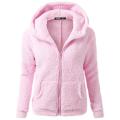 Autumn Winter Warm Jacket Women Hooded 2020 S-5XL Casual Female Hoodies Sweatershirt Zipper Coat Solid Soft Fleece Women Coat. 