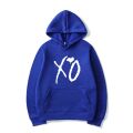 The Weeknd Solid Color Printed Hoodies XO Fashion Letter Print Hooded Sweatshirt Men Women Harajuku  Hop Pullover Hoodie Tops. 