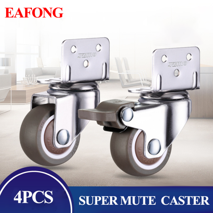 ZOENHOU 8 Pcs 400KG Castor Wheels, Heavy Duty Castors With Brakes And - View #2