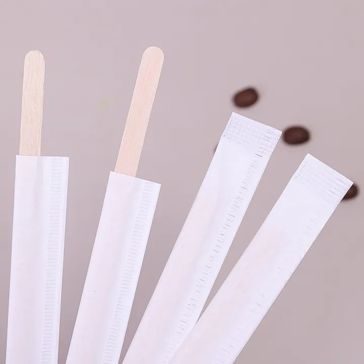 100/200Pcs%2014cm%20Disposable%20Stir%20Sticks%20Single%20Packaged%20Coffee%20Wood%20Coffee%20Stirrer%20Cafe%20Shop%20Supplies%20Kitchen%20Accessory%20-%20Image%207