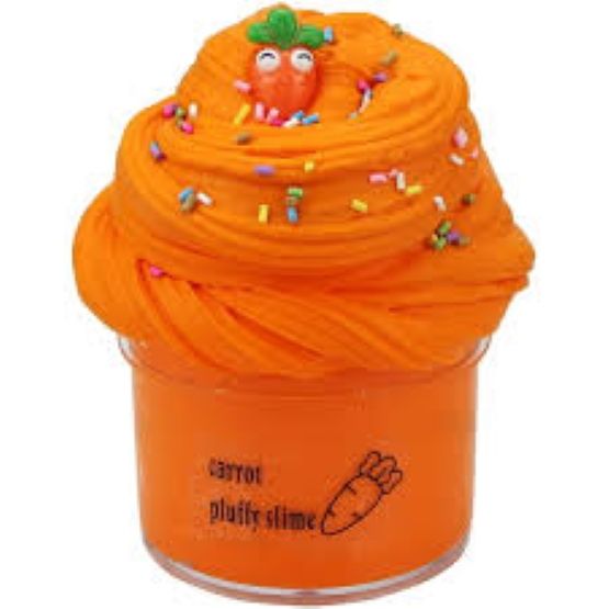Plastic Baby Slime For Kids - Orange - Slime