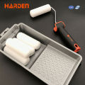 Harden 4" 7Pcs Roller Brush Set Cost-effective smart paint roller, painting rollers and brushes, microfiber paint roller set 620133. 