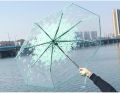 Portable Cherry Blossom Umbrellas, Clear Cute Romantic 8 Sturdy Ribs Manual Umbrellas with Rain Fashion Umbrellas Photography Umbrellas. 