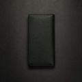 Zays Premium Eco-Friendly Leather Long Wallet for Men, Handmade Slim Compact Wallet 7.4 x 3.7 x 1 Inch, 7 Card Slots, ID Slot, Cash Compartment, 2 Mobile Compartments, Fits Large Smartphones, Luxury Gift Box.