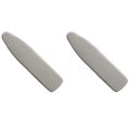 2X Reflective Ironing Board Cover with Two Nylon Sticker Straps Boards Scorching and Staining Elastic Edge Covers.