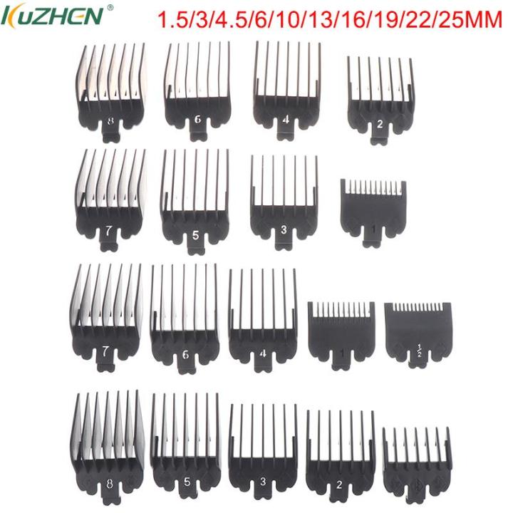 8PCS/10Pcs 1.5/3/4.5/6/10/13/16/19/22/25mm T9 Universal Hair Trimmer ...