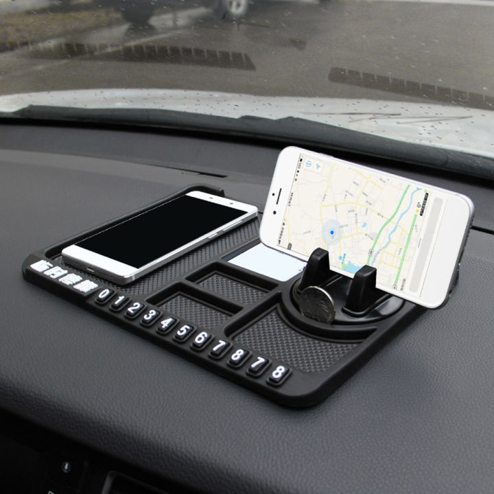 Anti-slip%20Multifunctional%20Car%20Dashboard%20Mat%20Keys%20Cell%20Phone%20Stand%20Holder%20Pad%20-%20Image%206