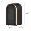 Small Space Heater Gear Adjustment Portable Heating Fan Electric Heater for Living. 