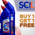 Safe Plus Toilet Cleaner-500mL(Buy 1 Get 1). 