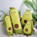 【Trick or Treat Alliance Mall】Kawaii Stuffed Fruit Avocado Doll Green Giant Avocado Plush Toy Soft Big Sleeping Pillow Birthday Gift for Girl.