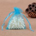 7*9 10*15 17*23cm Solid Color Yarn Organza Gift Bags Organza Bag Mesh Wedding Candy Packaging Bag Storage Tulle Fabric Pouches. 