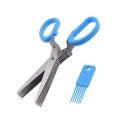 Multi-function Stainless Steel Kitchen Scissors. 