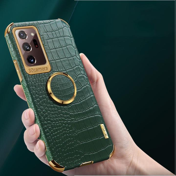 For Samsung Galaxy Note 20 ultra case crocodile pattern leather