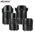 Viltrox 13mm 23mm 33mm 56mm F1.4 for Sony E Auto Focus Ultra Wide Angle Lens APS-C Lens Sony E-mount A6400 A7III A7R Camera Lens.