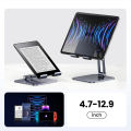UGREEN Tablet Stand Adjustable Aluminum Tablet Holder for Desk ipad pro 12.9, 9.7, 10.5, ipad air Mini 4 3 2, iPhone 12 pro max, Nintendo Switch, Surface pro. 
