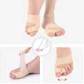 1pair Silicone Bunion Corrector Toe Separator Bunions Toe Valgus For Toe Haluksy Finger Separator Hallux Valgus Corrector. 
