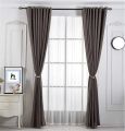 2Pcs Door and window curtains gold curtain tie back for modern home decor.