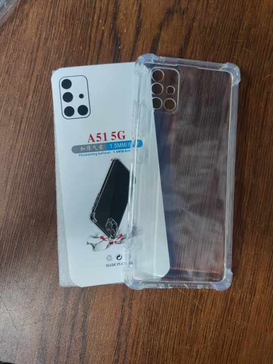 FOR SAMSUNG GALAXY A51 5G SOFT CLEAR TRANSPARENT BACK COVER