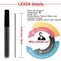 1000Pcs/box 0.9mm 2B Mechanical Pencil Refill Mechanical Pencil Leads 2B Pencil Automatic Pencil Core Refill School Black. 