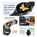 BOZLUN Smart Watch For men women 1.43 '' AMOLED  Screen Bluetooth calling with AI voice assistant, mini-games, calculator function IP68 Waterproof Sports Fitness SmartWatch For Android  iOS. 