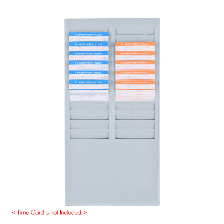 DOYO%20Time%20Card%20Rack%20Wall%20Mount%20Holder%2024%20Pocket%20Slot%20for%20Attendance%20Recorder%20Punch%20Time%20Office%20-%20Image%204