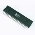 AT89C51 89S51 AT89C51-24PI AT89C51-24PU AT89C51-24PC IC DIP-40 Microcontroller IC 8-Bit 24MHz 4KB Flash Memory Through Hole Integrated Circuits MCU Chip Leads. 