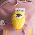 Japanese positive energy koi penguin plush doll small pendant bag hanging charm doll keychain doll. 