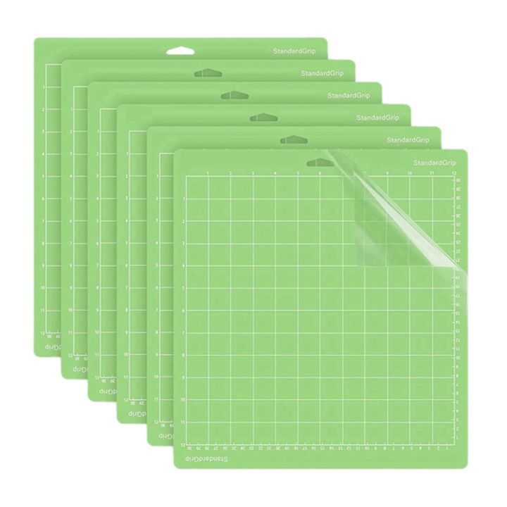 ZOROOM%206Pack%20Cutting%20Mats%20for%20Cricut%20Maker%203/Maker/Explore%203/Air%202/Air/One(12X12%20Inch)%20Quilting%20Cricket%20Mats%20Accessories%20-%20Image%204